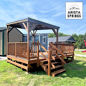 10' x 16' Sunrise "Half Roof Porch"