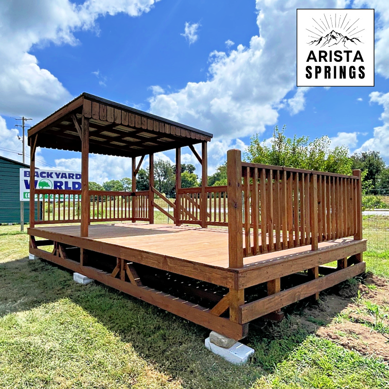 10' x 20' Sunrise "Half Roof Porch" - Image 2