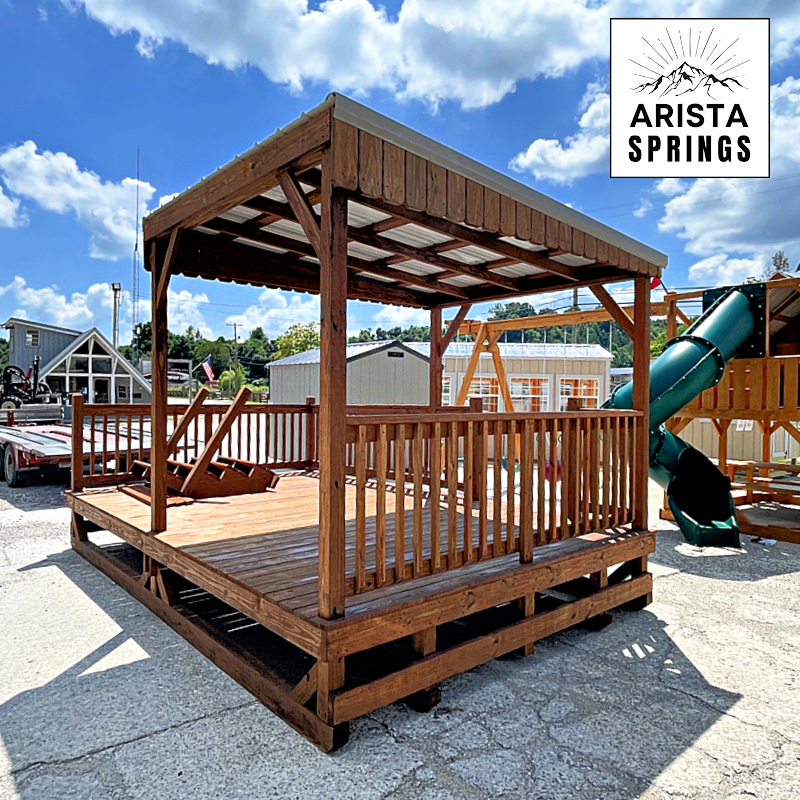 10' x 16' Sunrise "Half Roof Porch" - Image 2