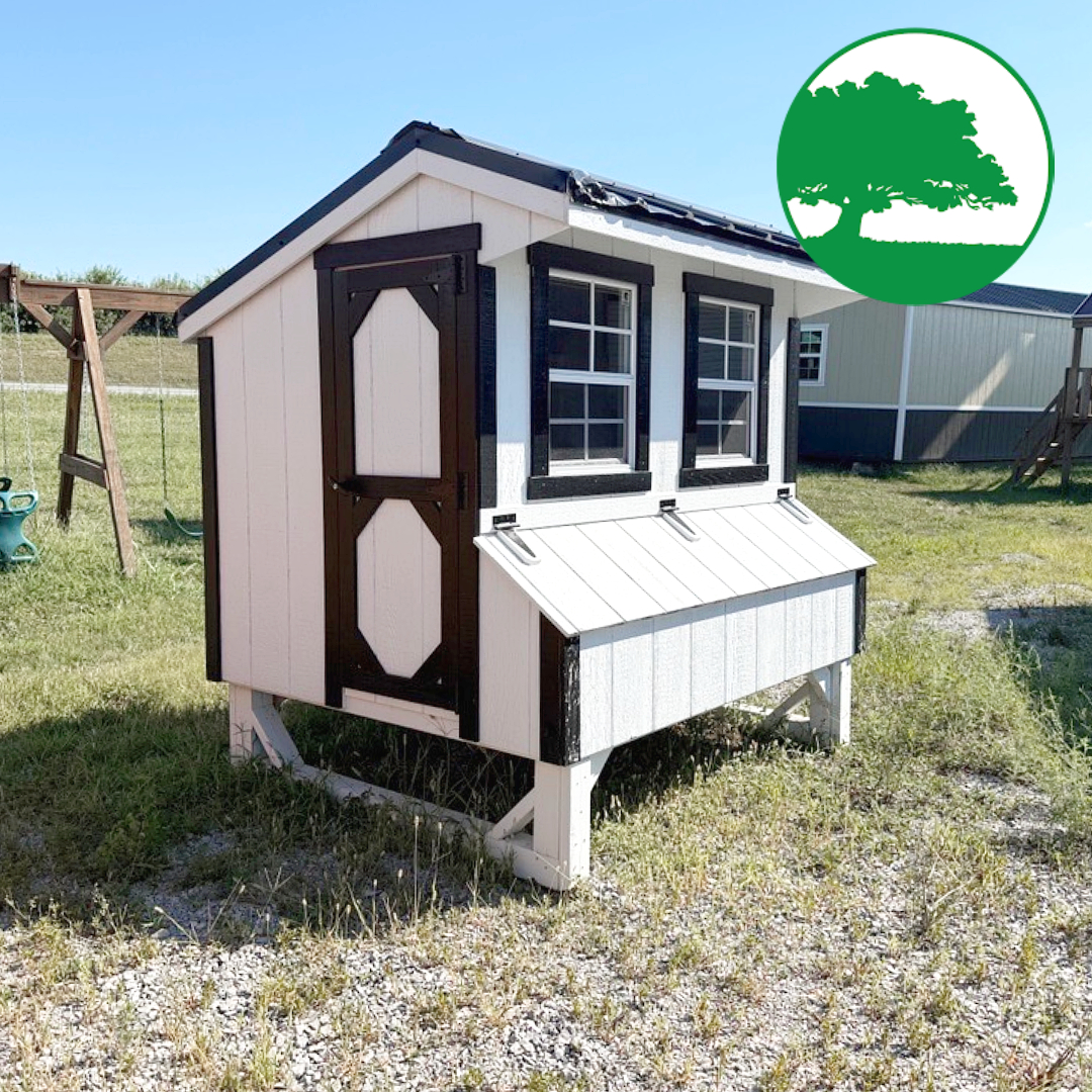 *DEMO SALE* 4' x 6' Painted "Quaker Coop" - Image 3