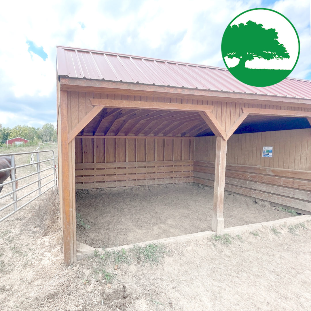 PRE-OWNED 12' x 24' "Animal Shelter w/ Tack Room" - Image 9