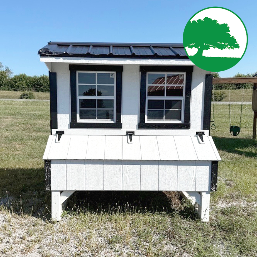 *DEMO SALE* 4' x 6' Painted "Quaker Coop"