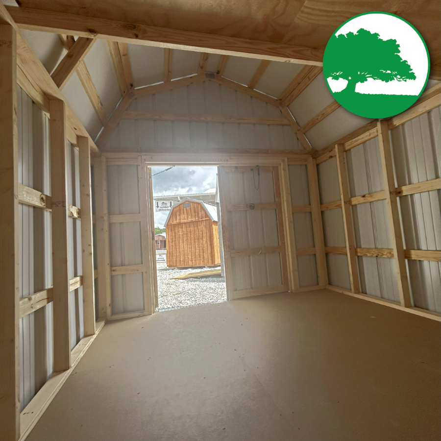 10' x 12' Metal "Lofted Barn" - Image 4