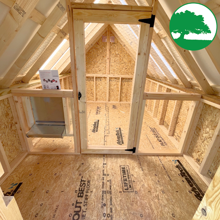 8' x 12' Painted "Chicken Coop" - Image 4