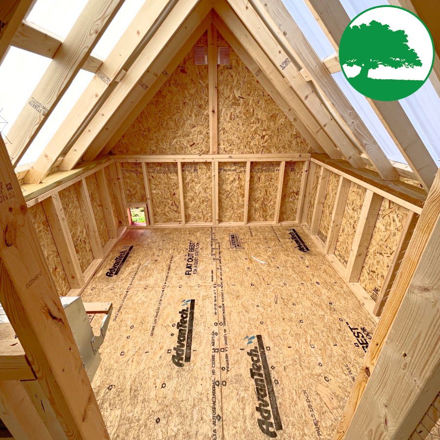 8' x 12' Painted "Chicken Coop" - Image 5