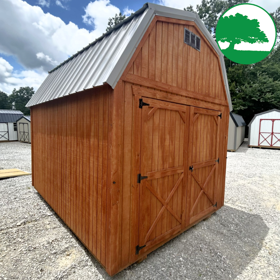 8' x 12' Treated "Lofted Barn"