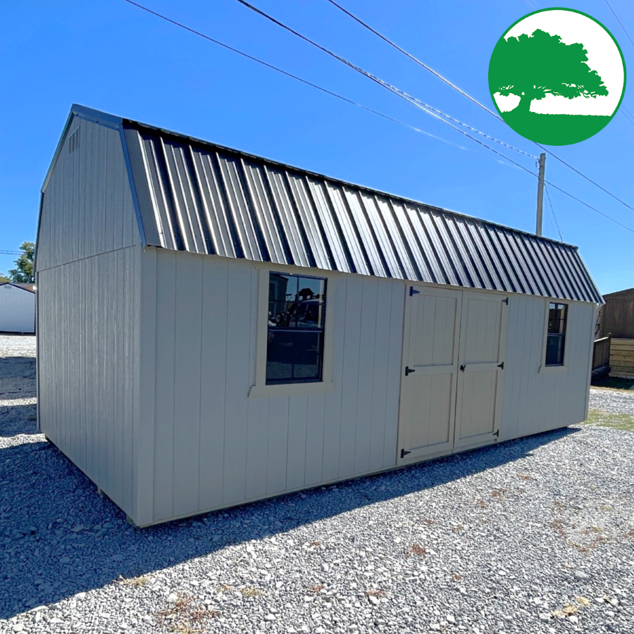 12' x 24' Painted "Side Loft Barn" - Image 2