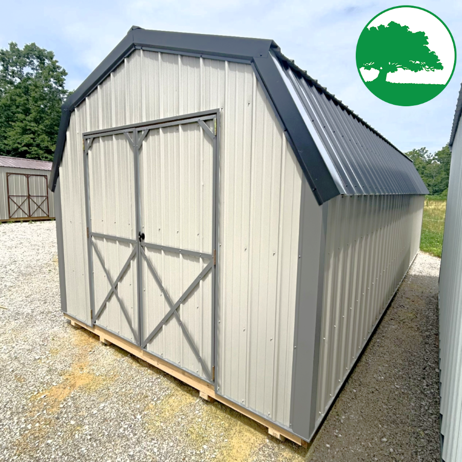 12' x 28' Metal "Mid Loft Barn" - Image 2