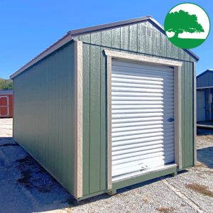 10' x 20' Painted "Utility w/ Roll-Up"