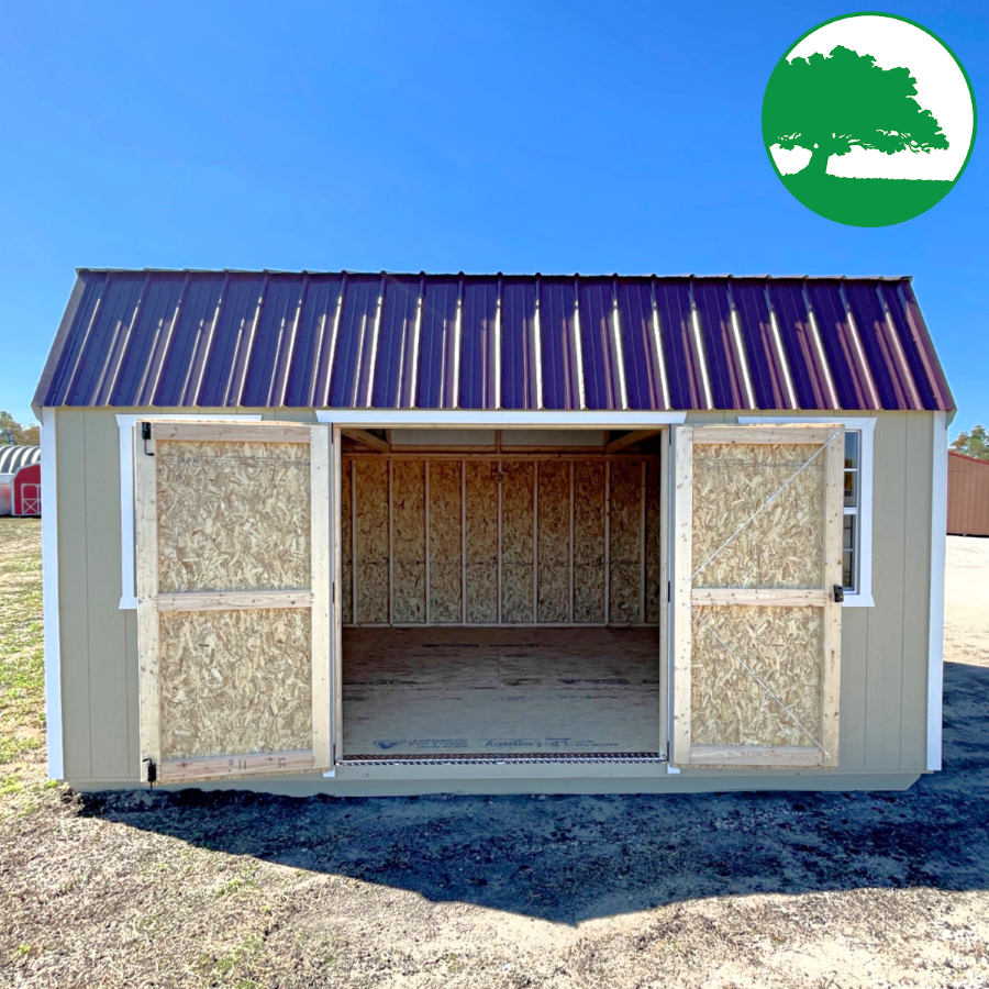 12' x 16' Painted "Side Loft Barn" - Image 8