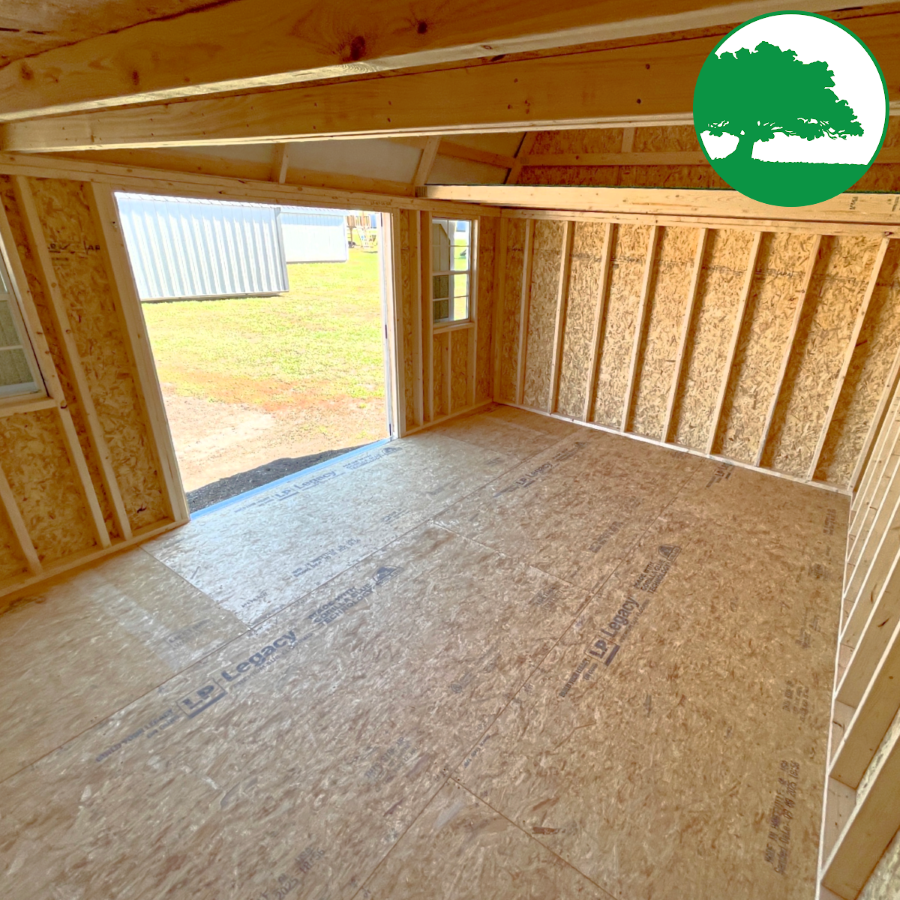 12' x 16' Painted "Side Loft Barn" - Image 11