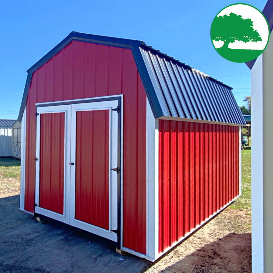 9' x 15' Metal "Lofted Barn"