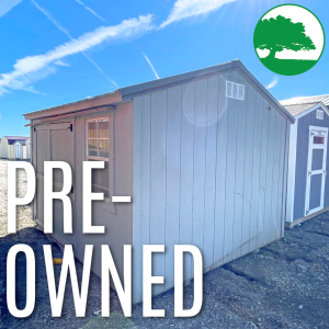 PRE-OWNED 10' x 12' Painted "Side Utility"