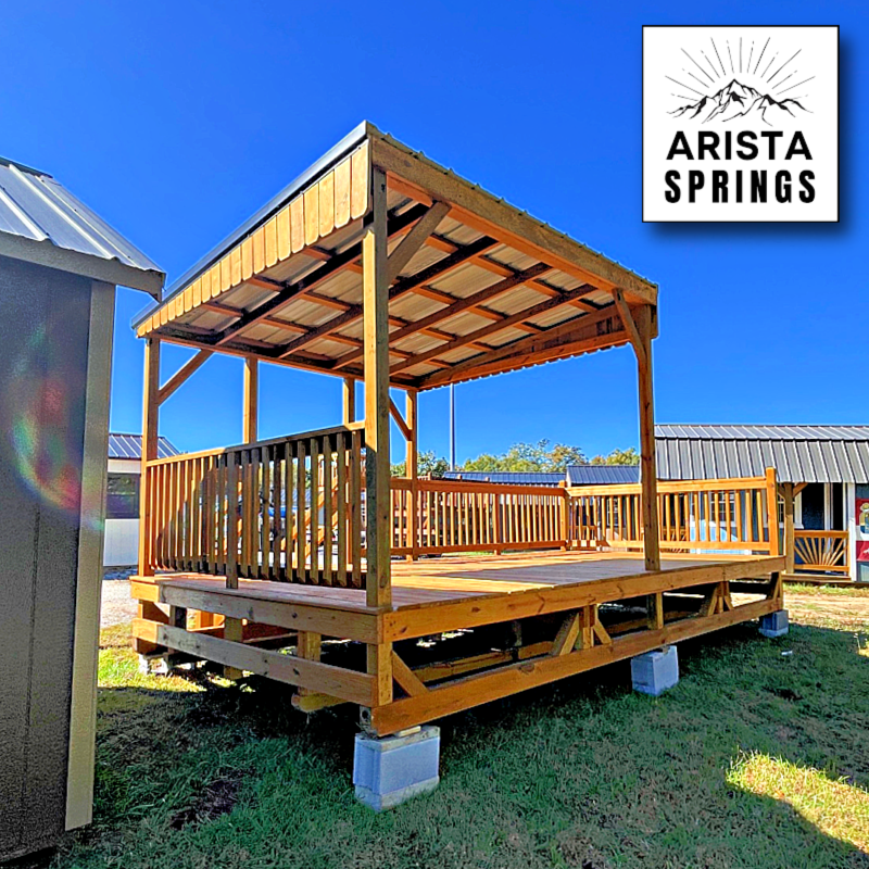 10' x 20' Sunrise "Half Roof Porch" - Image 2