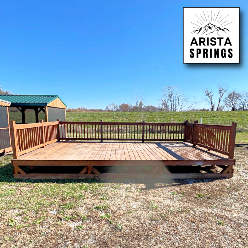 PRE-OWNED 12' x 20' Alpine "Portable Deck" - Image 3