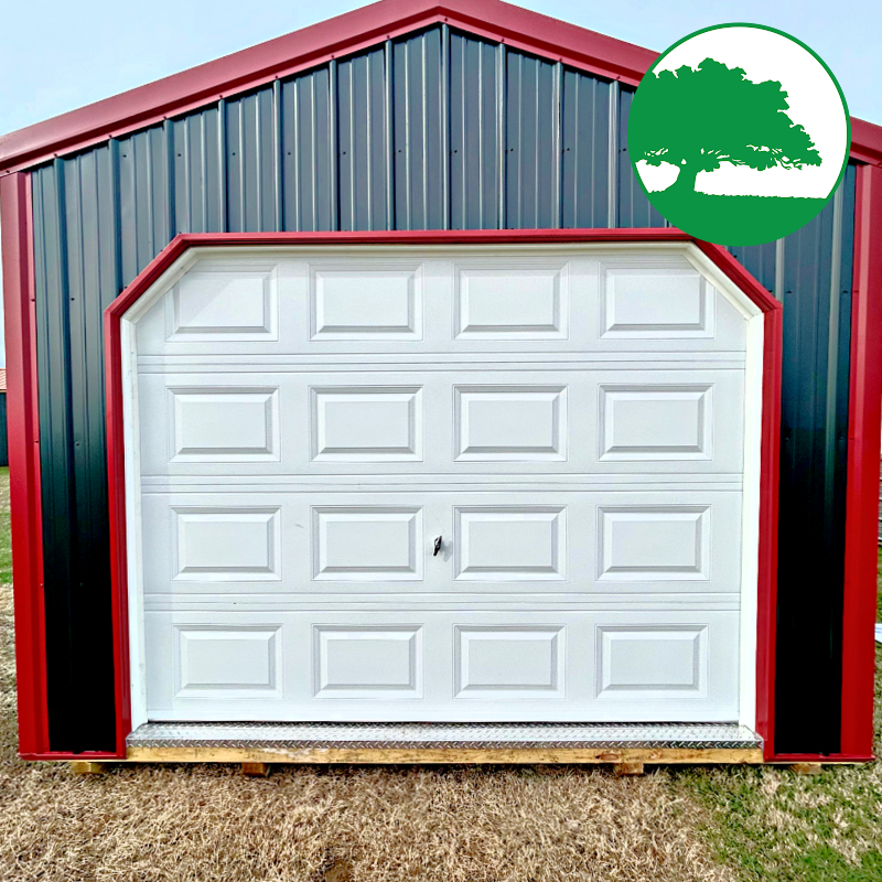 12' x 16' Metal "Utility / Garage" - Image 5