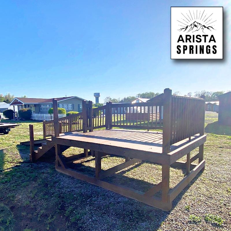 *CLOSEOUT* 8' x 10' Alpine "Portable Deck w/ Ramp" - Image 3