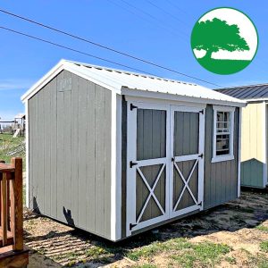 8' x 12' Painted "Side Utility"