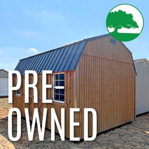 PRE-OWNED 12' x 16' Treated "Side Loft Barn"
