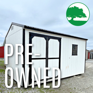 PRE-OWNED 10' x 16' Painted "Side Utility"