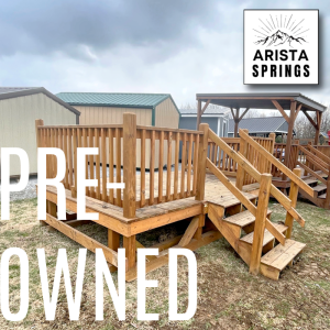 PRE-OWNED 8' x 12' Alpine "Deck"