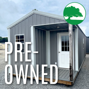 PRE-OWNED 12' x 24' Metal "Cottage"