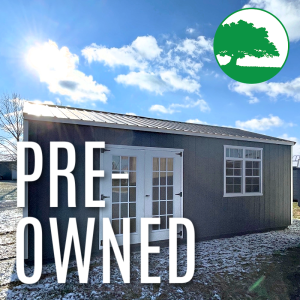 PRE-OWNED 14' x 24' Painted "Utility / Cabin"